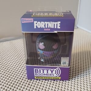 Fortnite Raven Bitty Boomers Wireless Bluetooth Speaker NWT